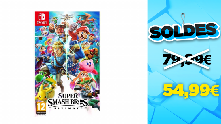 Soldes Nintendo : Super Smash Bros Ultimate en réduction à -31%