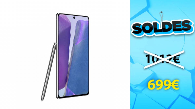 Soldes Samsung : Galaxy Note 20 en promotion de 300€ 