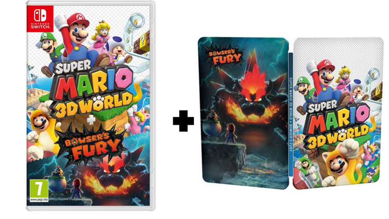 Offre spéciale Super Mario 3D World + Bowser's Fury : le Steelbook est offert chez la Fnac