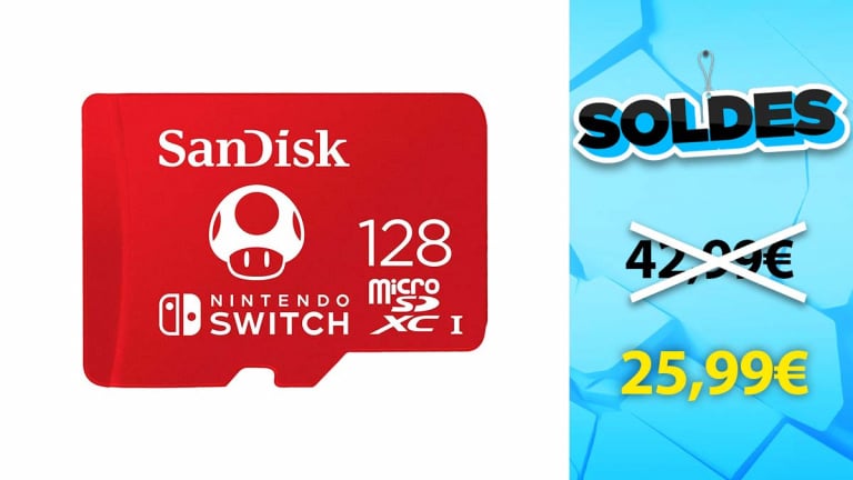 Soldes Sandisk : Carte mémoire 128 Go en réduction de 40%