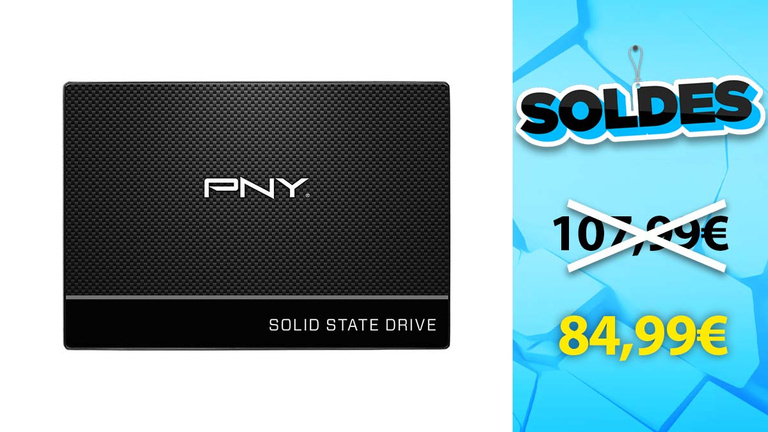 Soldes PNY : SSD 960Go en promotion de 18% 