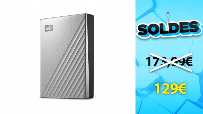 Soldes : le disque dur externe USB WD 4 To à moins de 100€ ! 