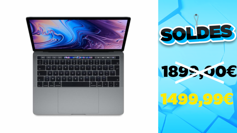 Soldes d'hiver 2021 : -400€ sur le Macbook Touch Bar 1To SSD