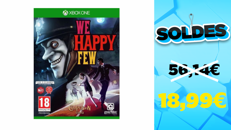 Soldes d'hiver 2021 : We Happy Few Xbox One à 18,99€
