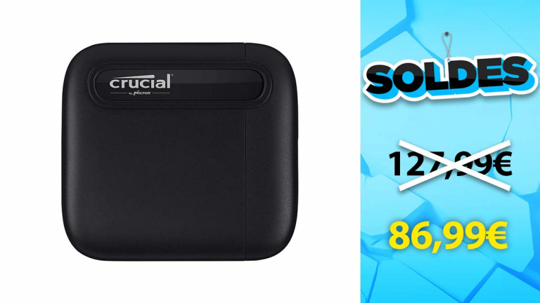 Soldes Crucial : SSD Portable 1 To en promotion de 32%