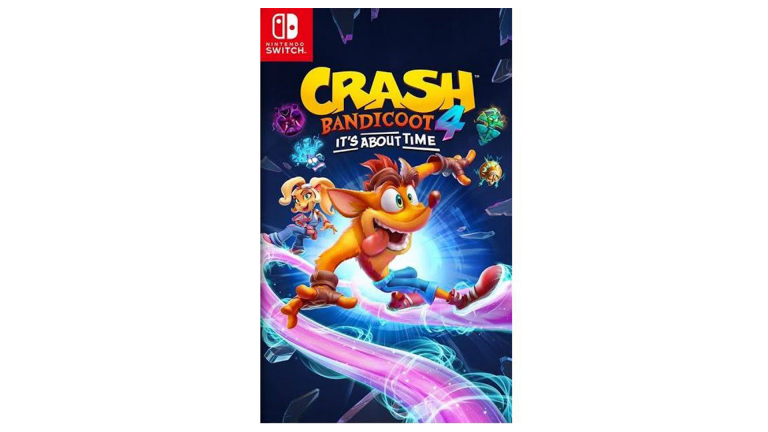 10€ offerts sur votre compte fidélité sur la précommande de Crash Bandicoot 4 sur Nintendo Switch