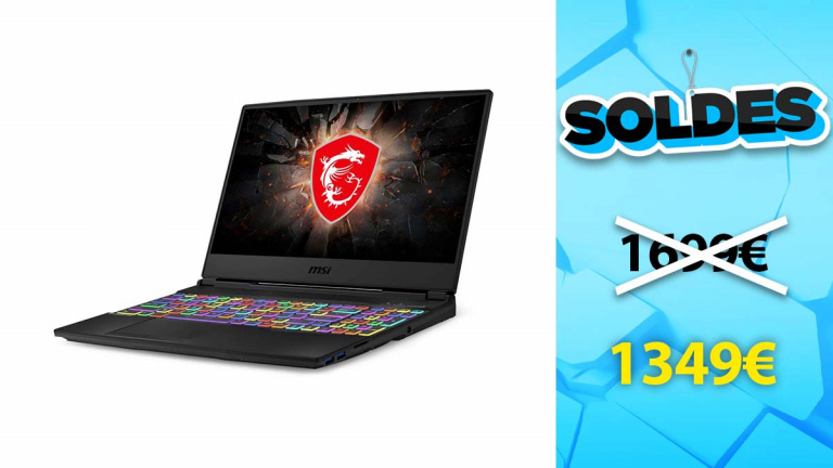 Soldes MSI : Le PC portable Gaming GL65 avec RTX 2070 en promotion de 16%