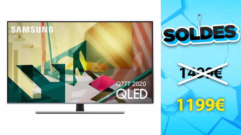 Soldes Samsung : TV QLED 65" en forte baisse de prix 