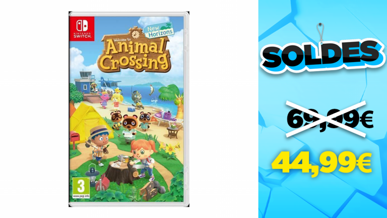 Bon plan Nintendo : -35% sur Animal Crossing New Horizon