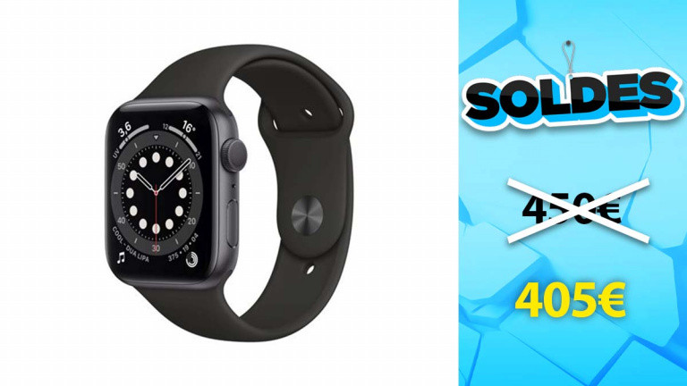 Soldes Apple : l'Apple Watch Series 6 en promotion 
