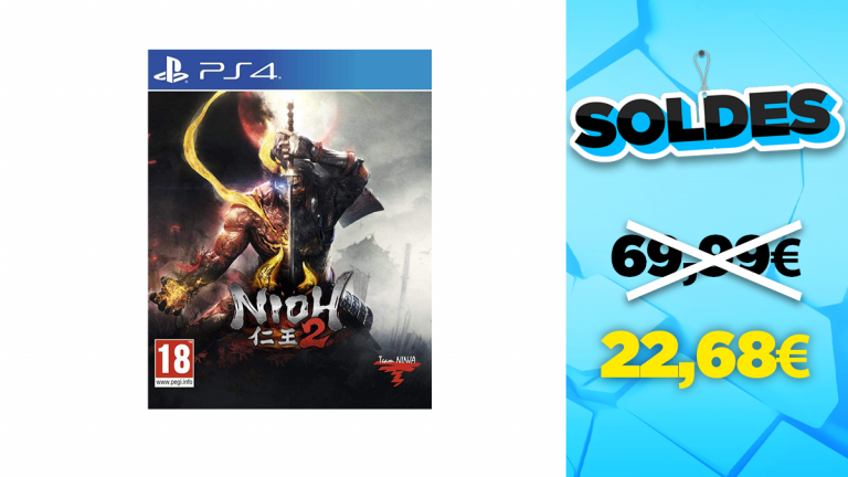 Soldes PS4 : Nioh 2 en promotion à -68%