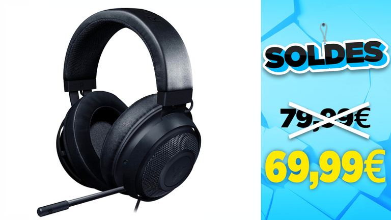 Soldes 2021 : Le casque gamer Razer Kraken en promotion