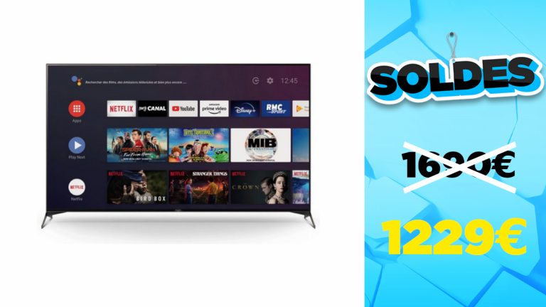 Soldes 2021 : La TV LED Sony KD55XH9505 au meilleur prix