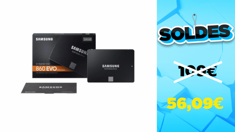 Soldes 2021 : Le SSD Samsung 500 Go au prix le plus bas