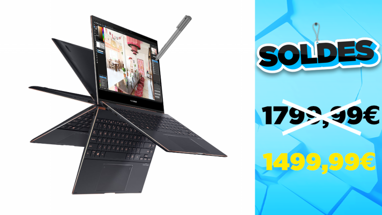Soldes 2021 : Asus Zenbook Flip S i7 16 Go RAM 512 Go SSD au meilleur prix