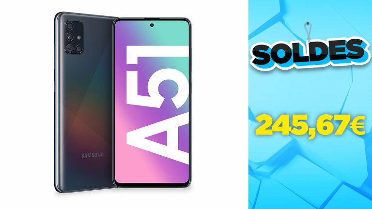 Soldes 2021 : Le smartphone Samsung Galaxy A51 128 Go en baisse