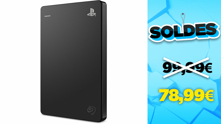 Bon plan PS4 : le disque dur externe 2To spécial PS4 en réduction à -21%