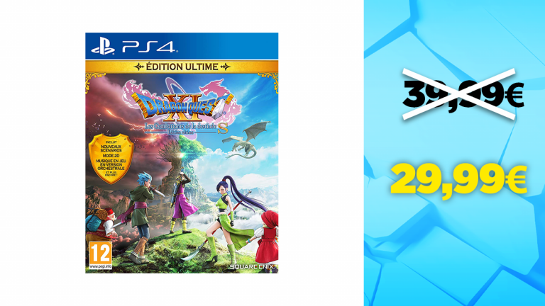 Bon plan PS4 : L'édition Ultime de Dragon Quest Xi en réduction à -25%