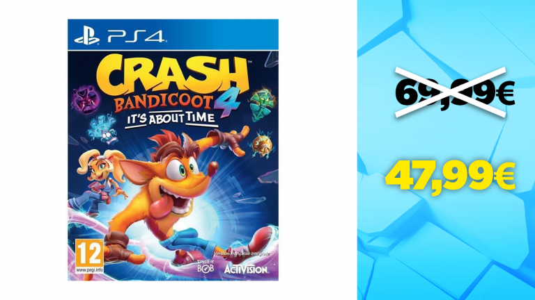 Bon plan PS4 : -31% sur Crash Bandicoot 4