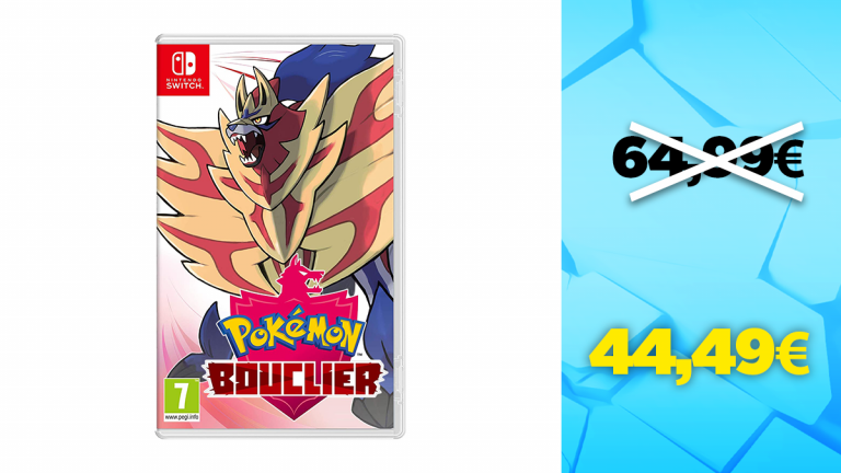 Bon plan Pokémon : la version Bouclier en réduction à -32%