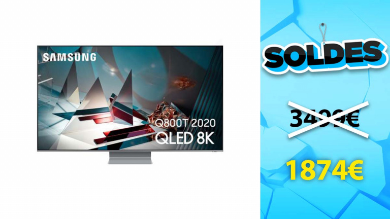 Soldes Samsung : la Smart TV 8K 65" QLED en forte baisse 