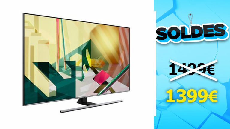 Soldes TV 4K : Samsung QLED 65 pouces 100€ moins chère
