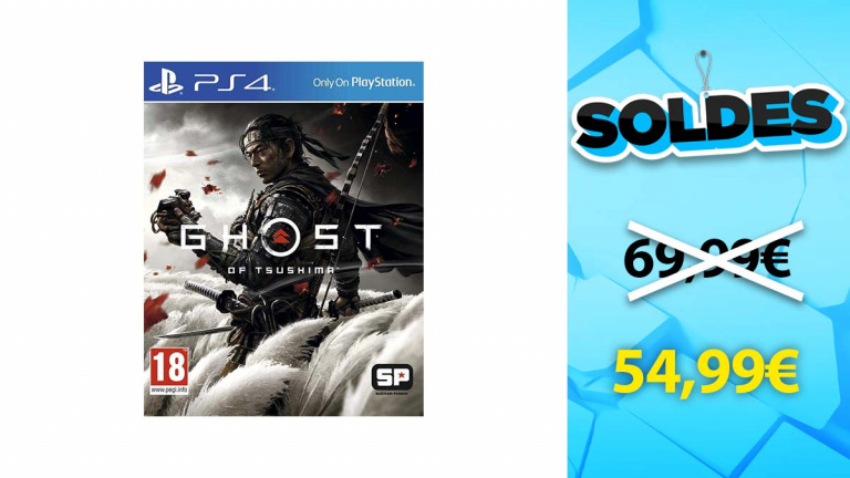 Soldes PS4 : -21% sur Ghost of Tsushima