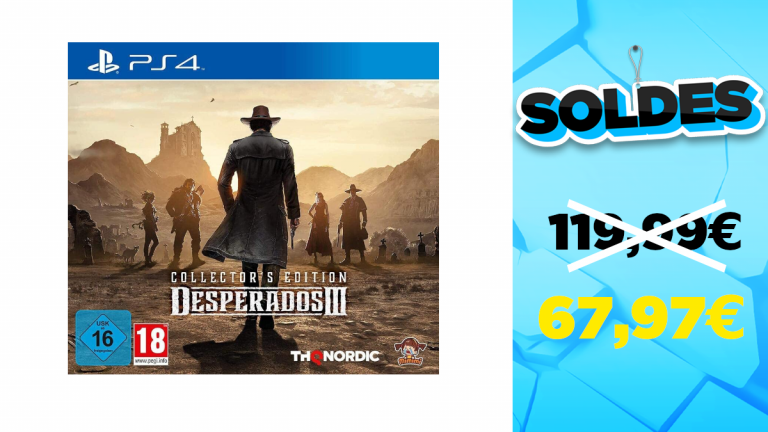 Soldes 2021 : Desperados 3 Collector's Edition pour PS4 à -43%