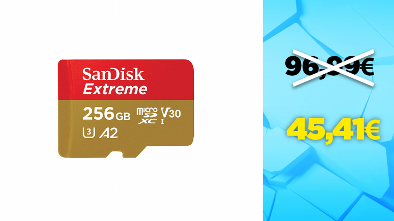 Bon plan SanDisk : la carte microSD 256Go en réduction à -53%
