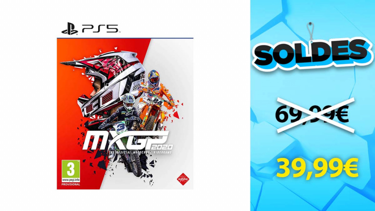 Soldes PS5 : MXGP 2020 en promotion chez Amazon 