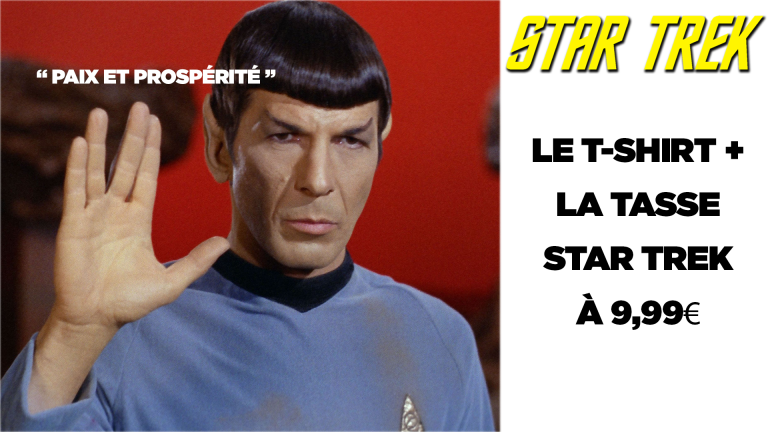 Star Trek : le bundle tasse + T-shirt à 9,99€