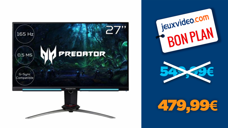 -70€ sur l'écran PC Gamer Acer Predator 27" WQHD