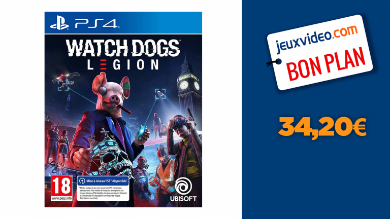 Watch Dogs Legion à moins de 35€