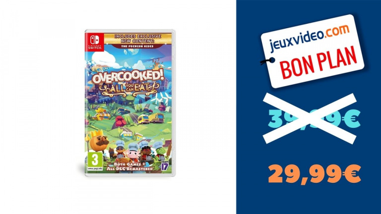 Overcooked! All You Can Eat au meilleur prix chez Cultura