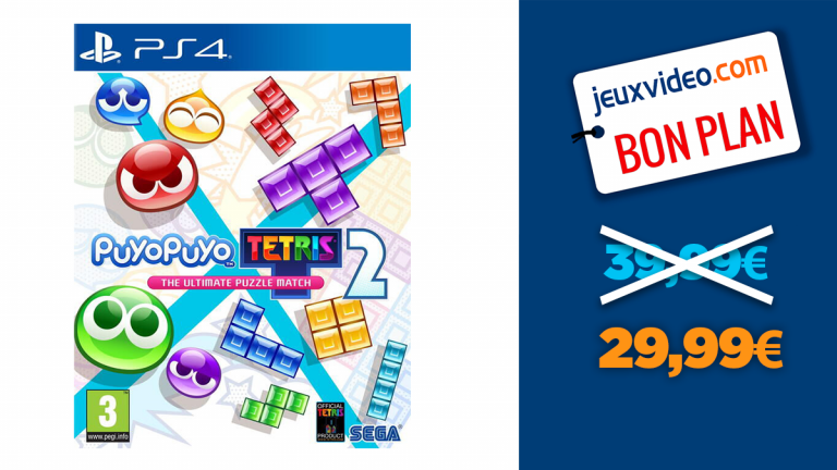 Bon plan PS4 : -25% sur Puyo Puyo Tetris 2