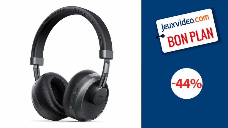 AUKEY Casque Bluetooth 5 à réduction de bruit pour moins de 31€