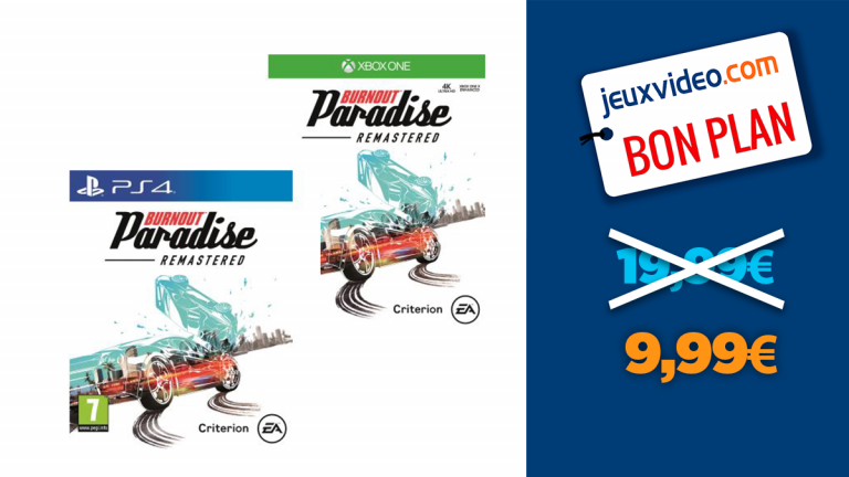 Burnout Paradise Remastered : -50% sur la version complète du jeu