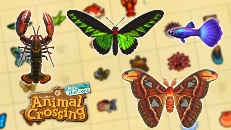 Animal Crossing New Horizons, April Guide: New insects, Fish and Sea creatures