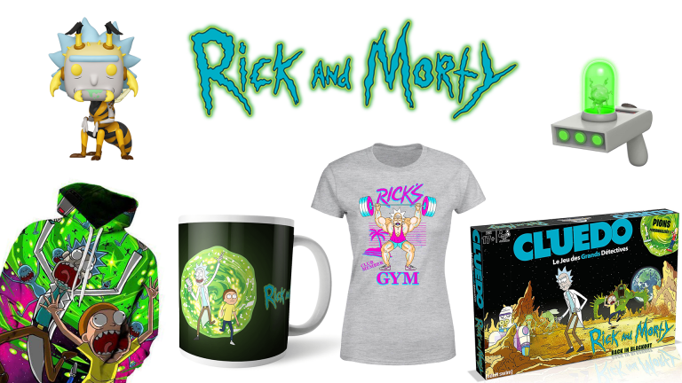 Notre sélection de goodies Rick et Morty