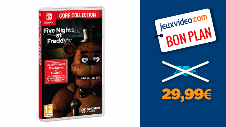 Bon plan Nintendo Switch : Five Nights at Freddy's Core Collection en réduction à -14%