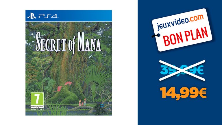 Secret of Mana : le jeu PS4 en réduction à -63%