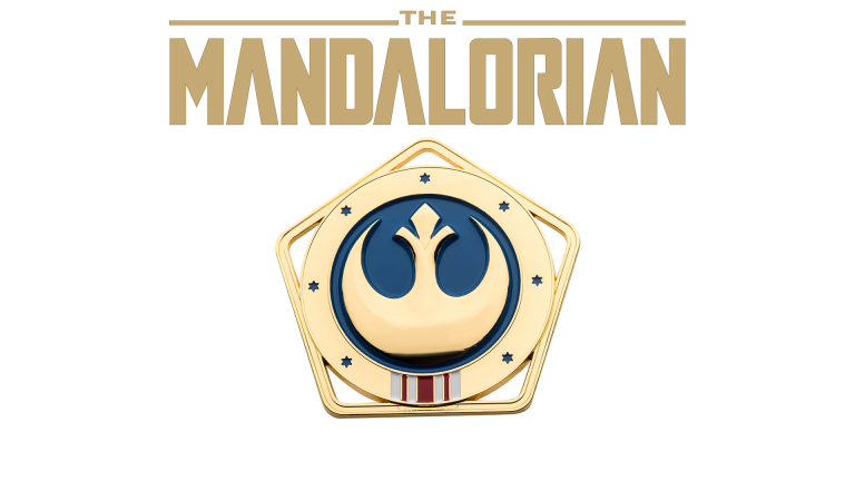 The Mandalorian : la réplique du médaillon de la République disponible chez Zavvi