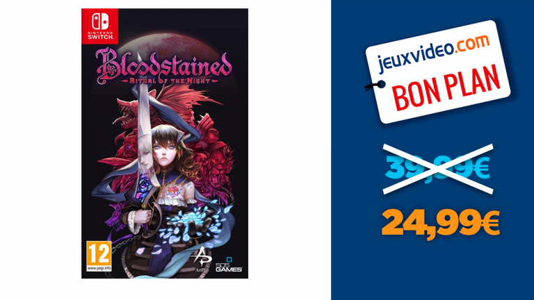 Nintendo Switch : -38% sur Bloodstained : Ritual of the Night
