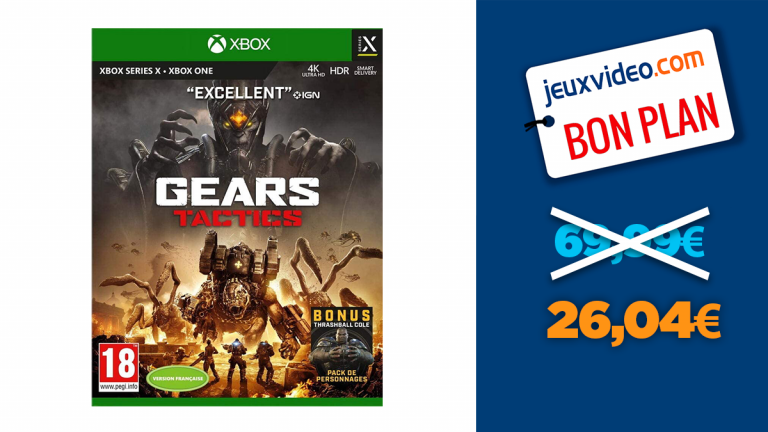 Gear Tactics sur Xbox Series en promotion à -63%