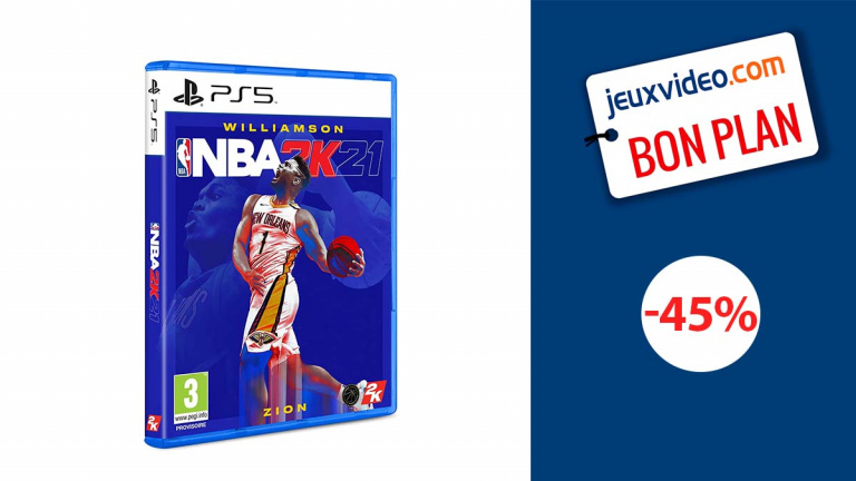 Le jeu PS5 NBA 2K à prix jamais vu jusqu'à aujourd'hui 