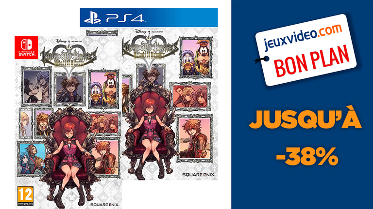 Kingdom Hearts : Melody of Memory sur PS4 à moins de 40€