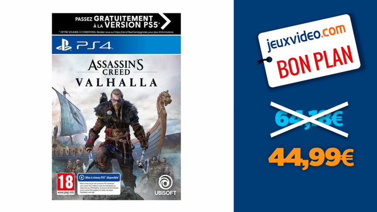 Assassin's Creed Valhalla en promo à moins de 45€