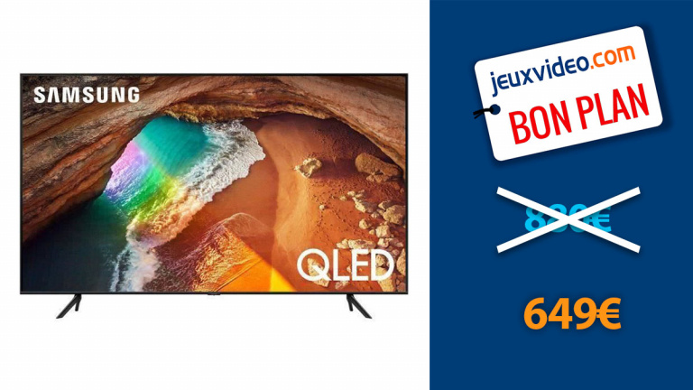 Samsung QE50 : Une Smart TV QLED 4K à moins de 650€