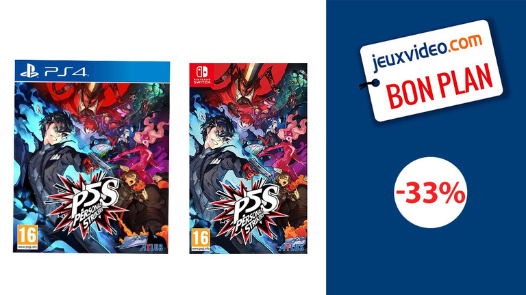 L'excellent RPG Persona 5 Strikers sur PS4 et Switch déjà en promotion !
