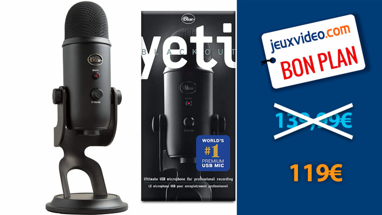 Equipez-vous pour le streaming : Microphones Yeti passe en dessous des 120€